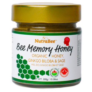 NutraBee Organic Honey: Bee Memory Honey - 330g