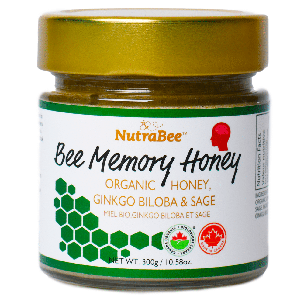 NutraBee Organic Honey: Bee Memory Honey - 330g