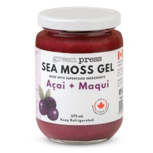 Sea Moss Gel Açai + Maqui - 375 mL