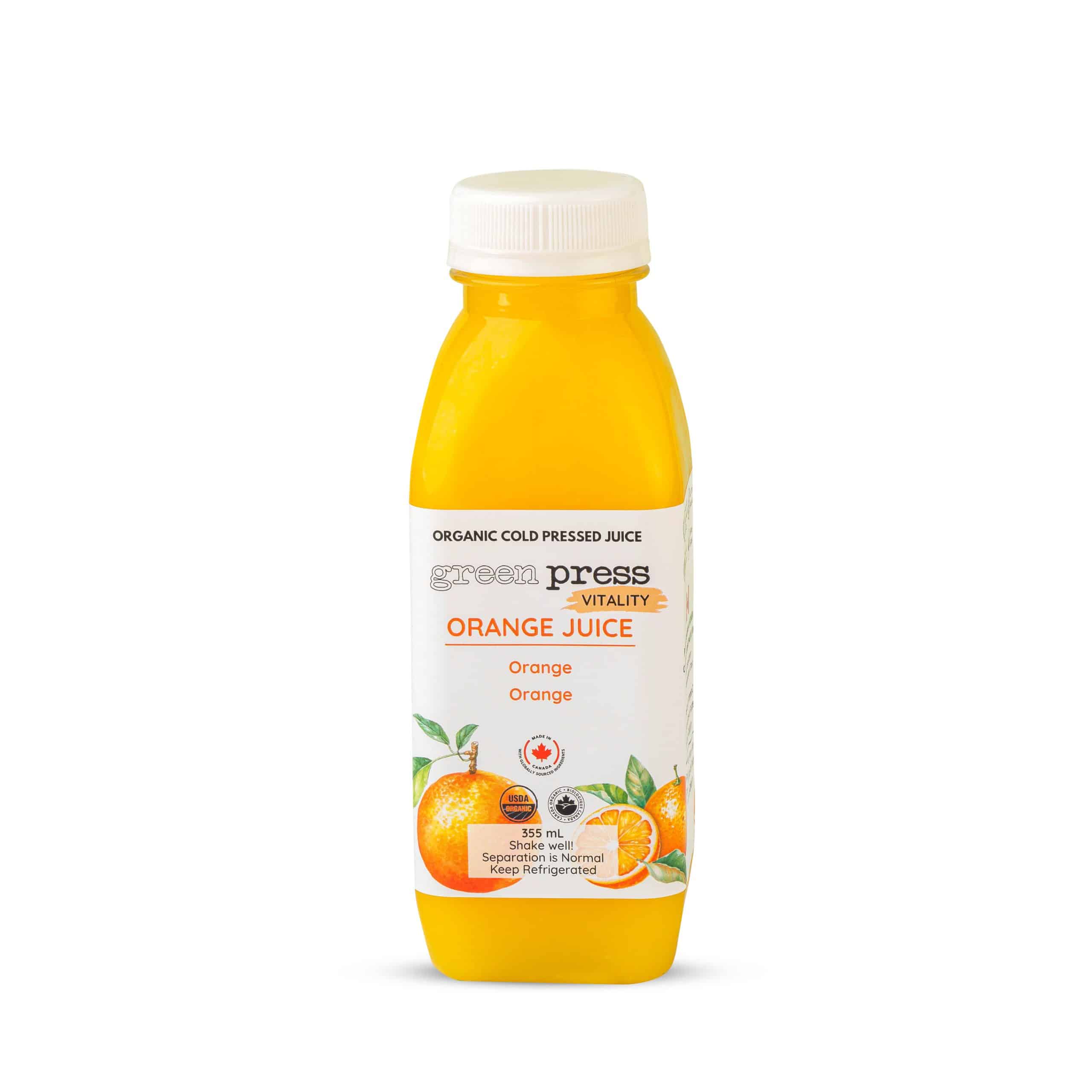 Vitality: Orange Juice - 355 mL