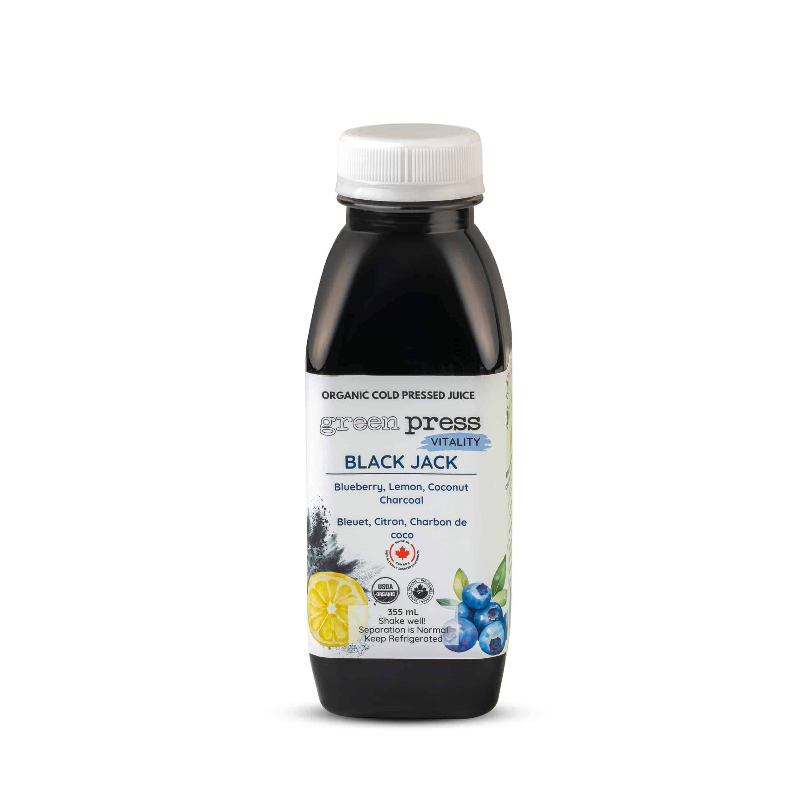 Vitality: Black Jack – 355 mL